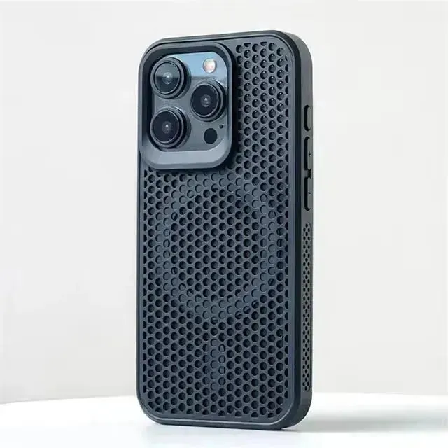 Luxury Matte Heat Dissipation Case (For iPhones)