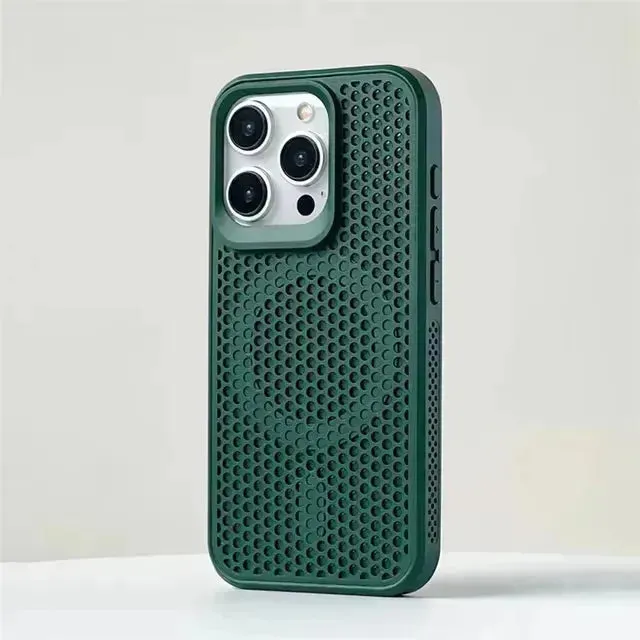 Luxury Matte Heat Dissipation Case (For iPhones)