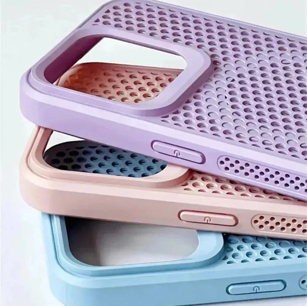 Luxury Matte Heat Dissipation Case (For iPhones)