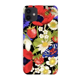 Luxury Phone Case - Strawberry & Anemone