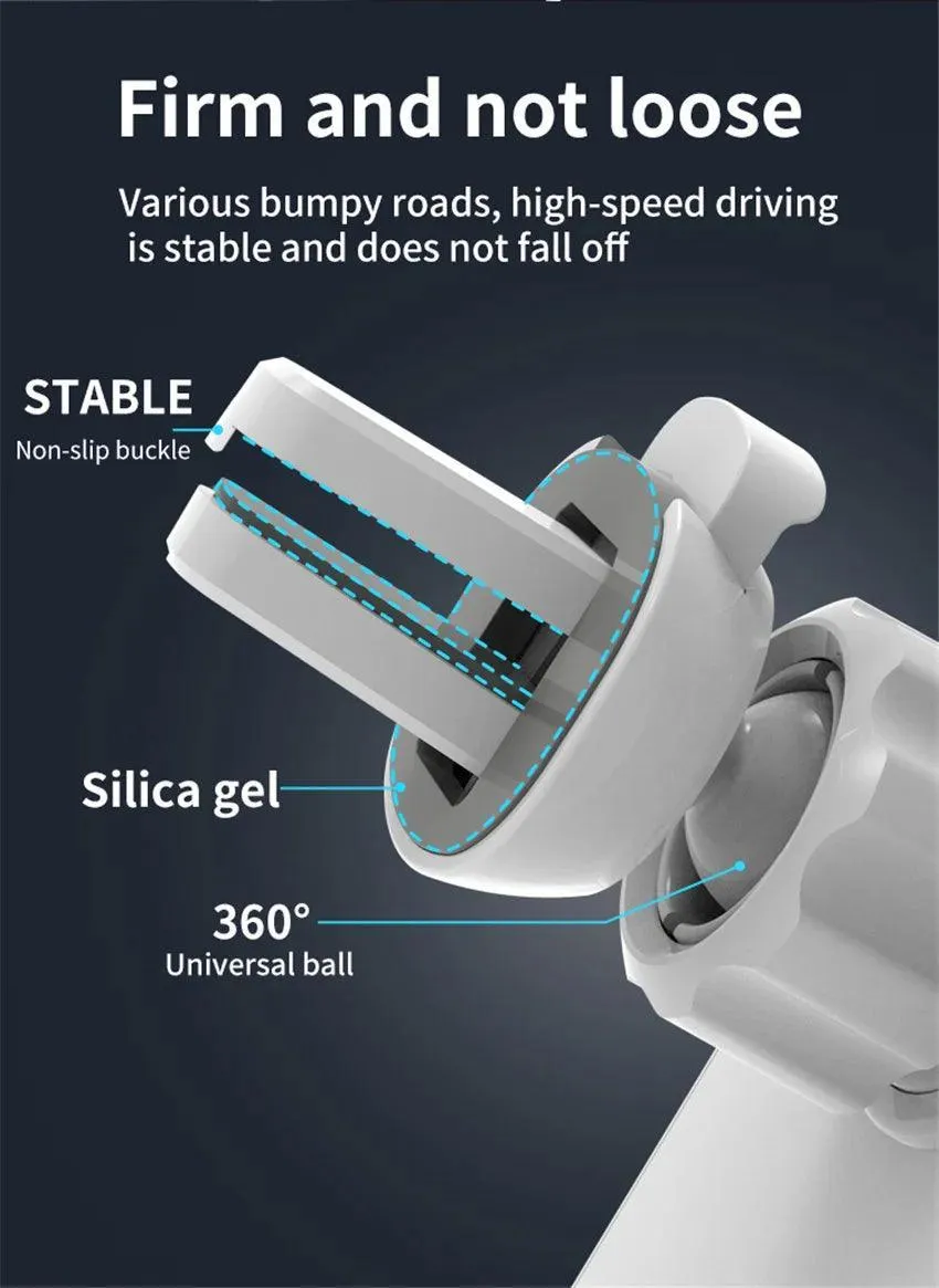 Magnetic Wireless Car Charger Stand: Fast Secure Vent Mount for iPhone - Convenient Charging