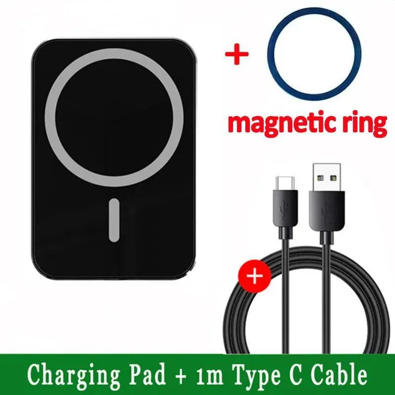 Magnetic Wireless Car Charger Stand: Fast Secure Vent Mount for iPhone - Convenient Charging