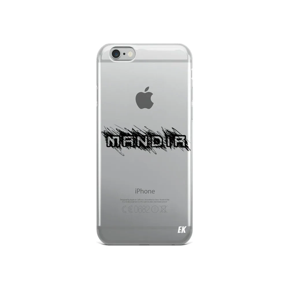 MANDIR iPhone Case