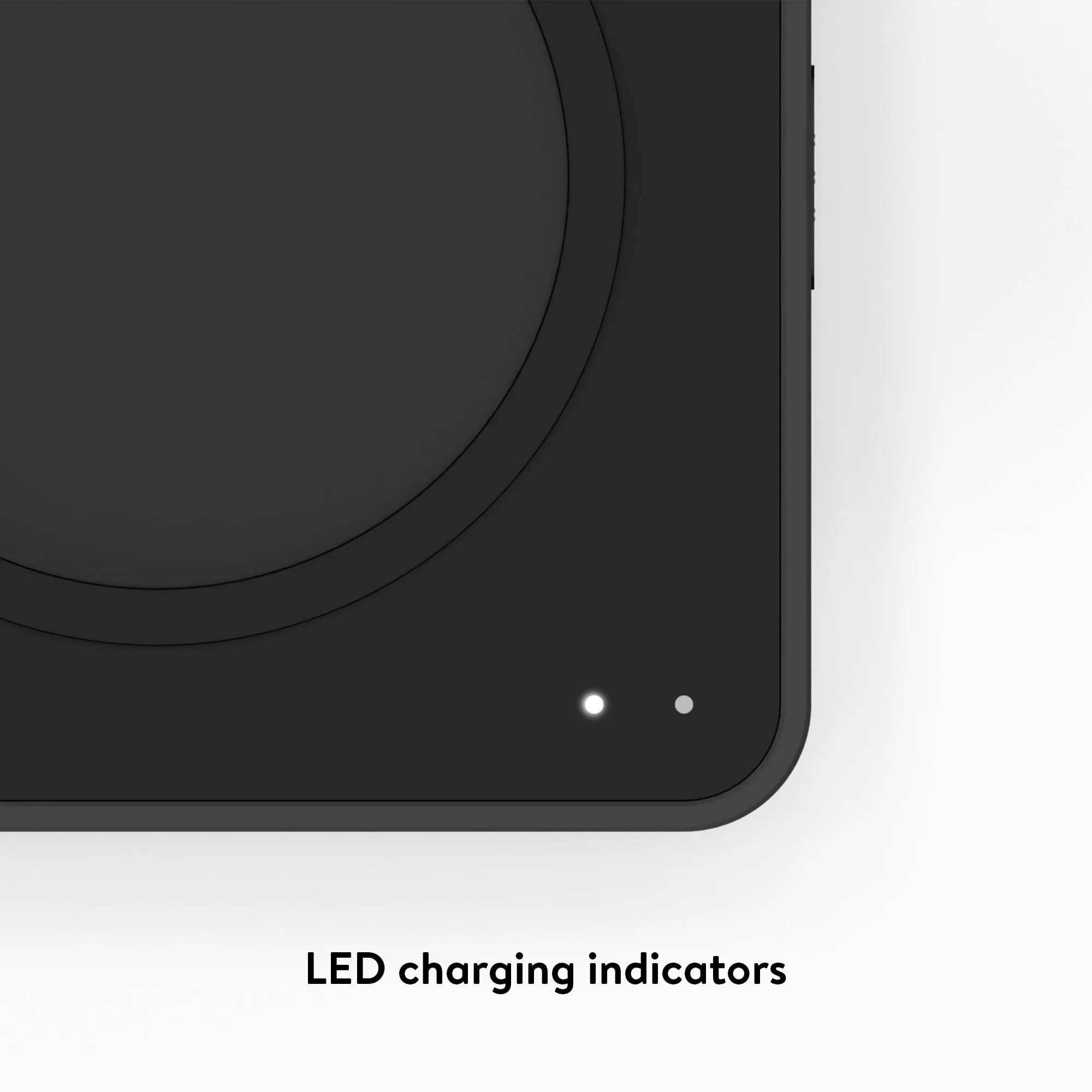 Matte Black Charging Station with MagSafe®