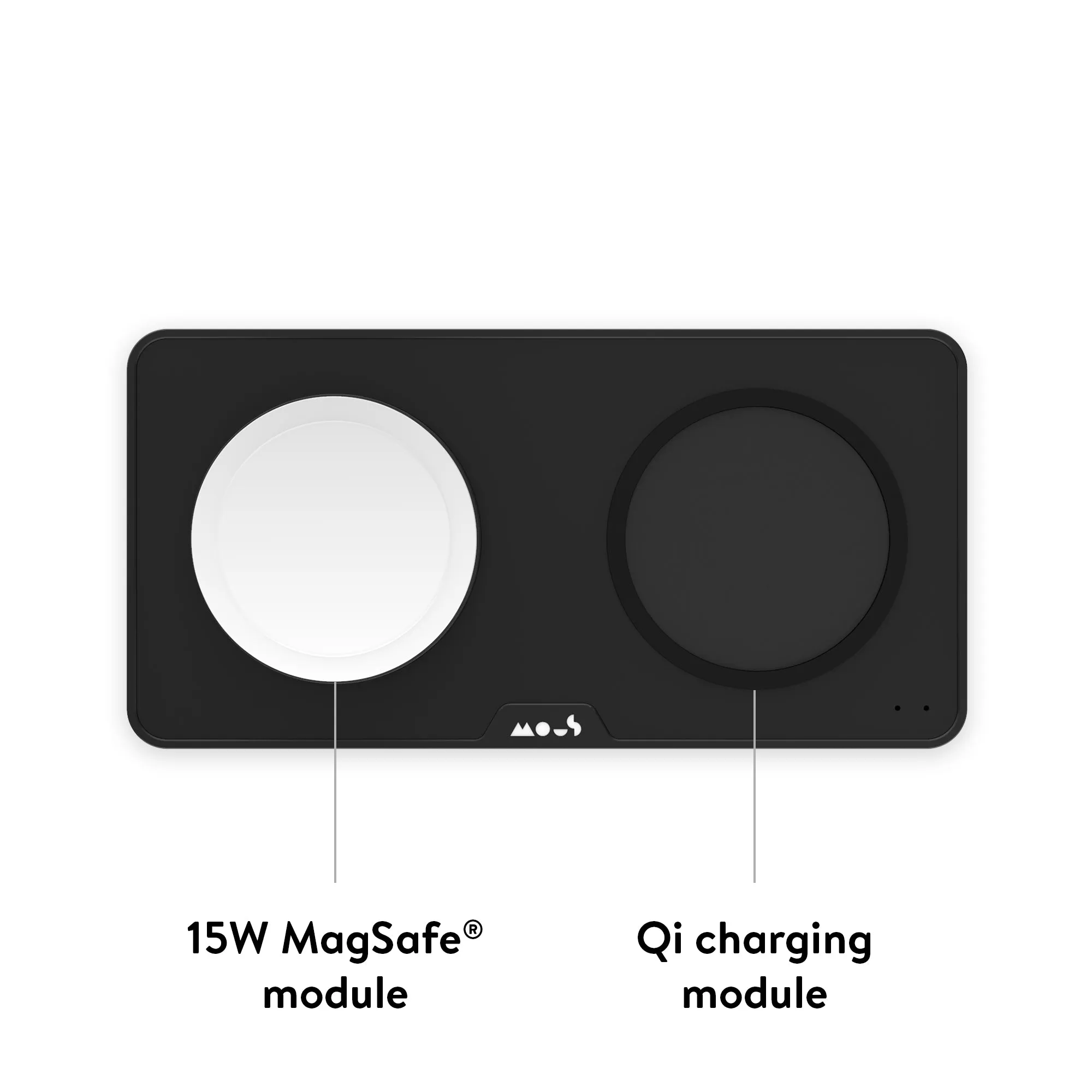 Matte Black Charging Station with MagSafe®