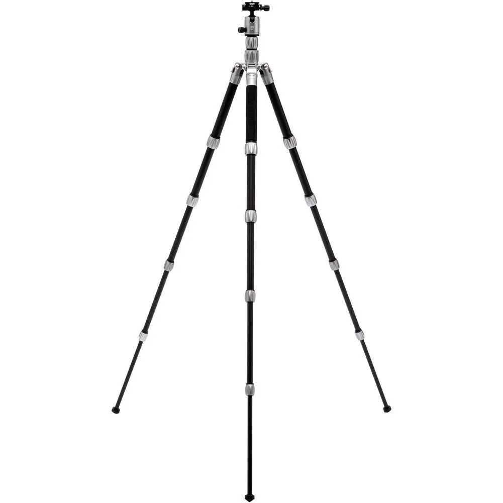 MeFOTO Globetrotter S Carbon Fibre Travel Tripod - Titanium (12kg Load)