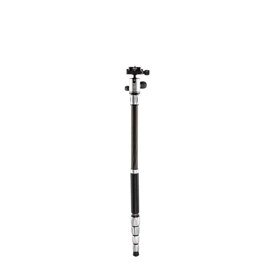 MeFOTO Globetrotter S Carbon Fibre Travel Tripod - Titanium (12kg Load)