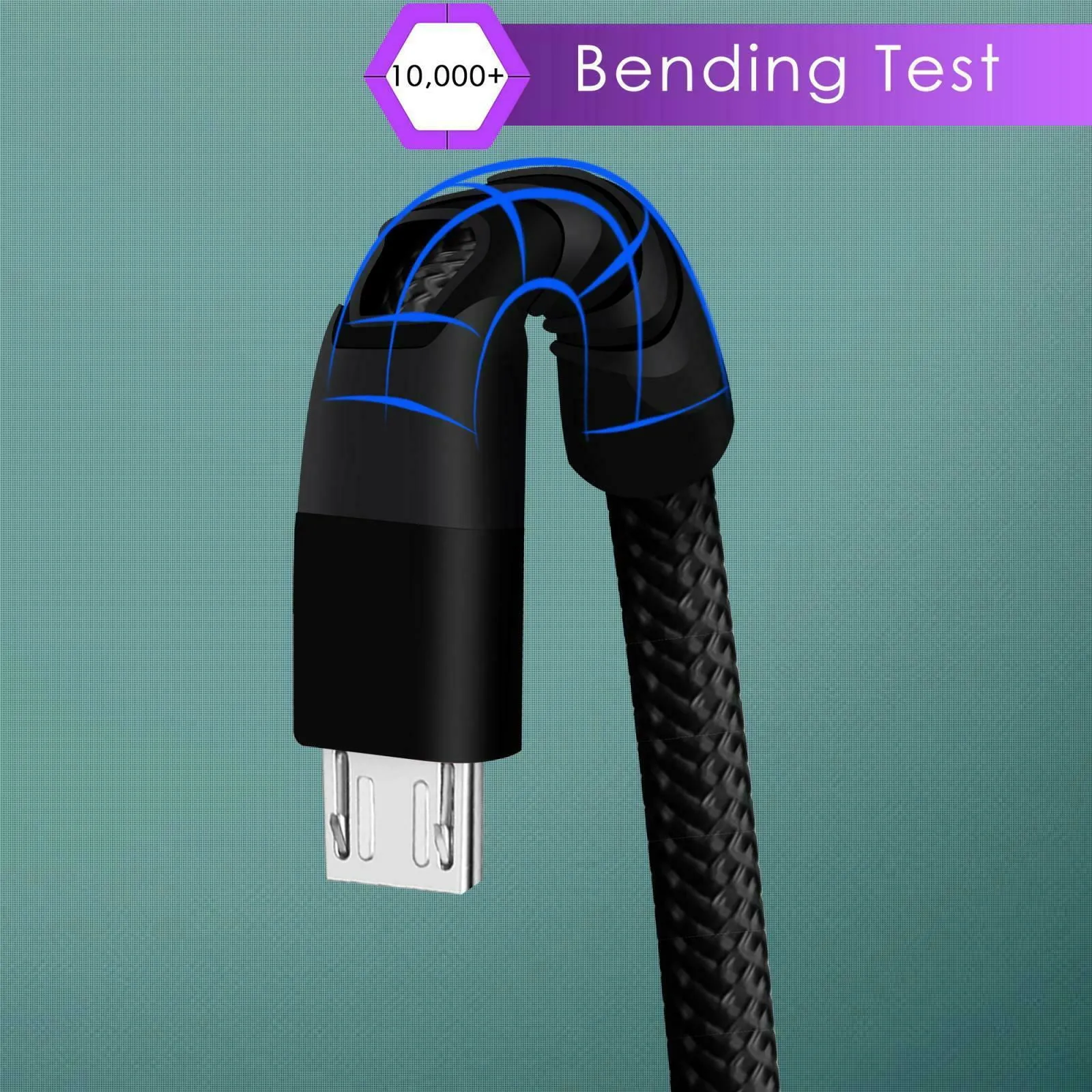 Micro USB Cable Long Extension Data Sync Lead Phone Charging Charger