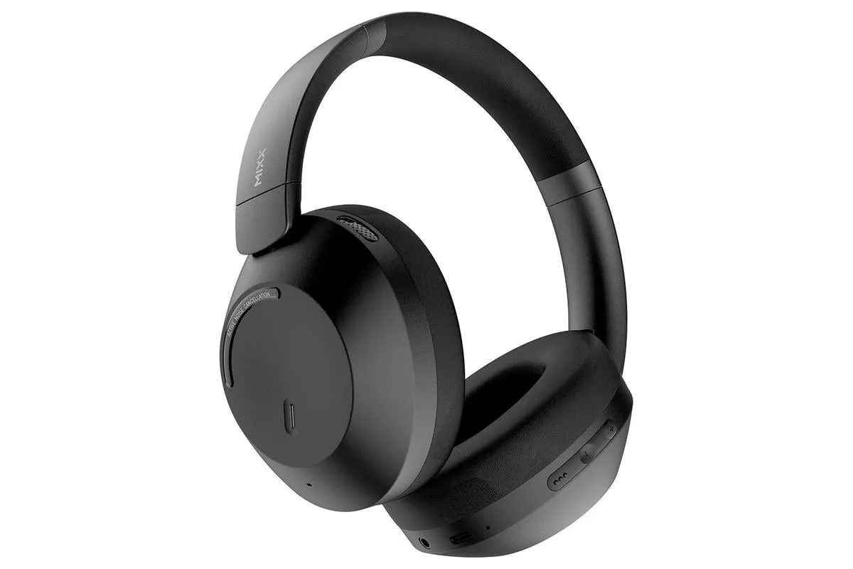 Mixx StreamQ Soround TV Media Headphones Black  | SQTV-BK-BK-400