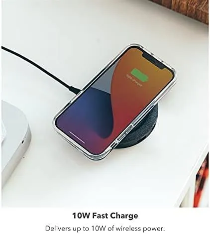 Mophie Qi 10W Wireless Charging Hub Black UK Plug - 401307465