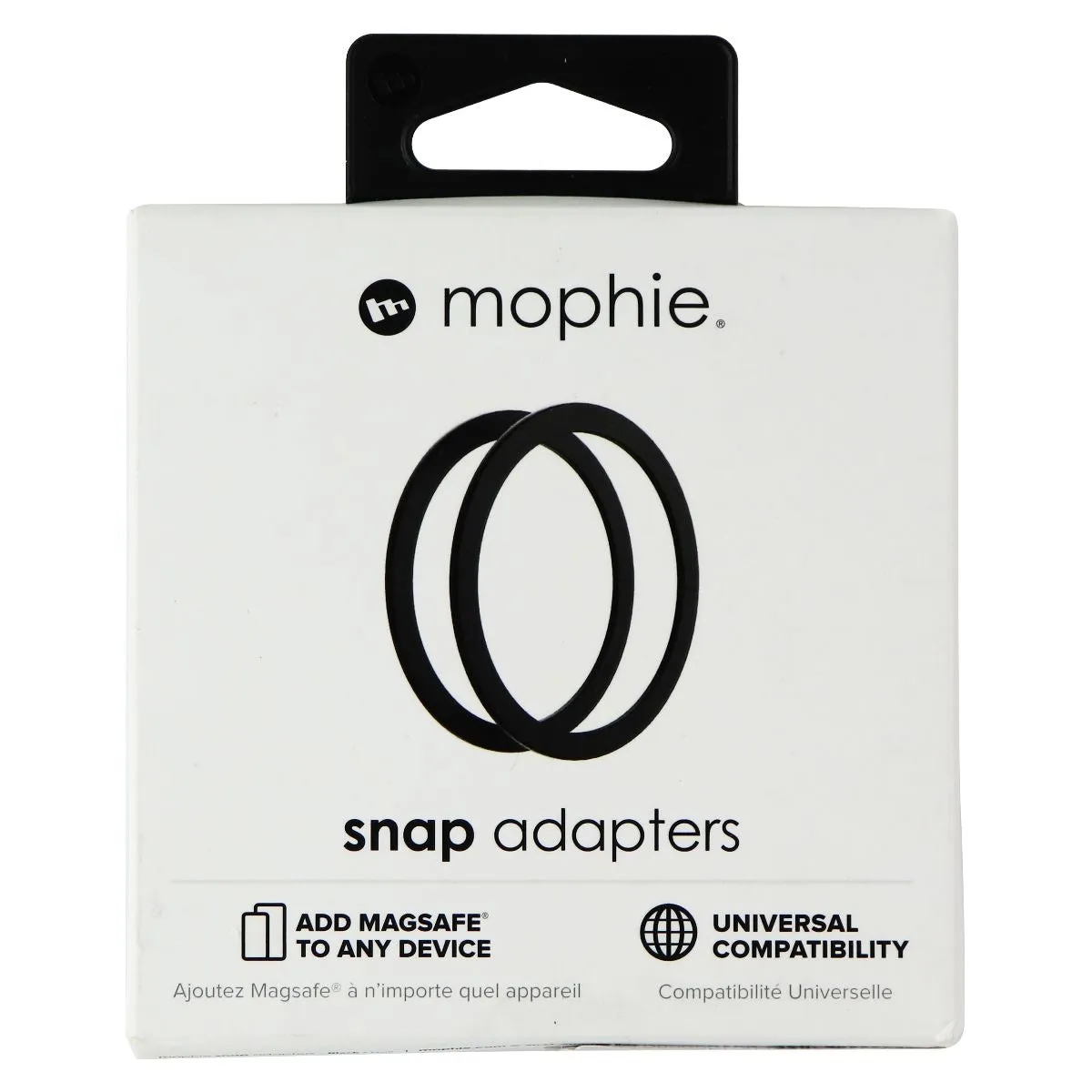 Mophie Snap Adapter Universal MagSafe Ring - Black