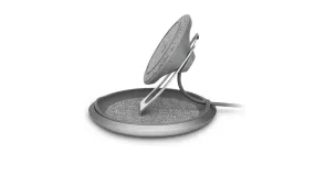 Moshi Lounge Q Wireless Charging Stand - Nordic Gray