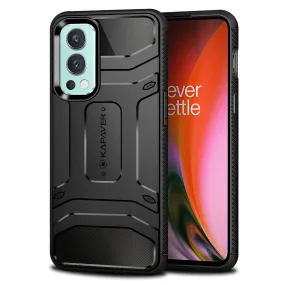 OnePlus Nord 2 5G Back Cover Case | Rugged - Black