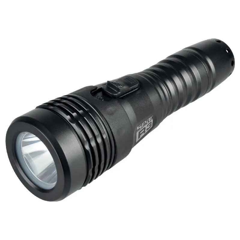 Open Box Seac R3 Scuba Dive Rechargeable Flashlight