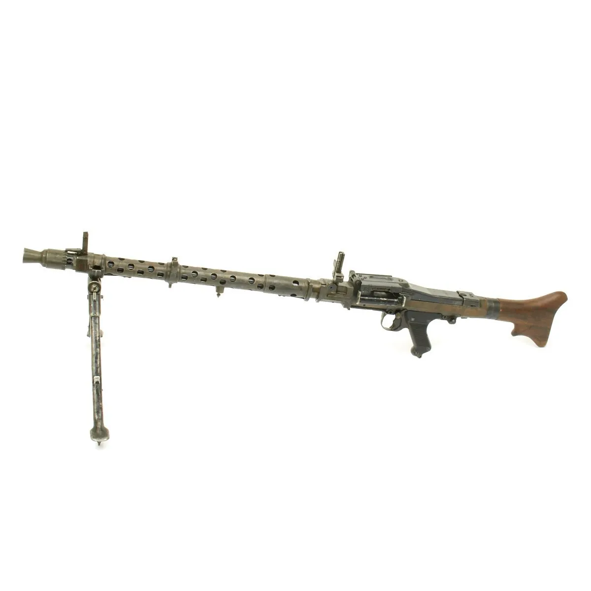 Original German WWII MG 34 Display Machine Gun - marked dot 1945