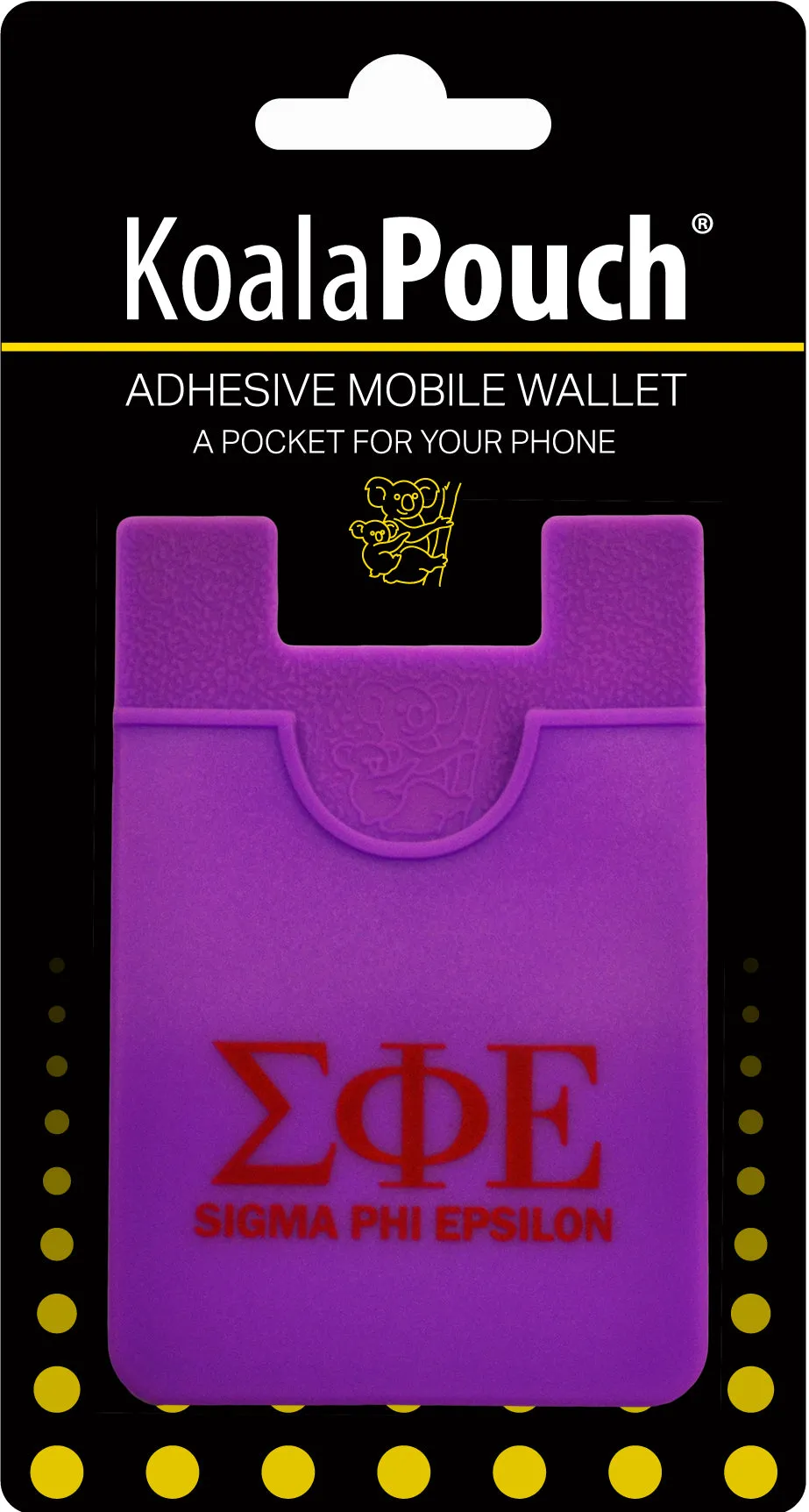 Original Sigma Phi Epsilon Koala Pouch