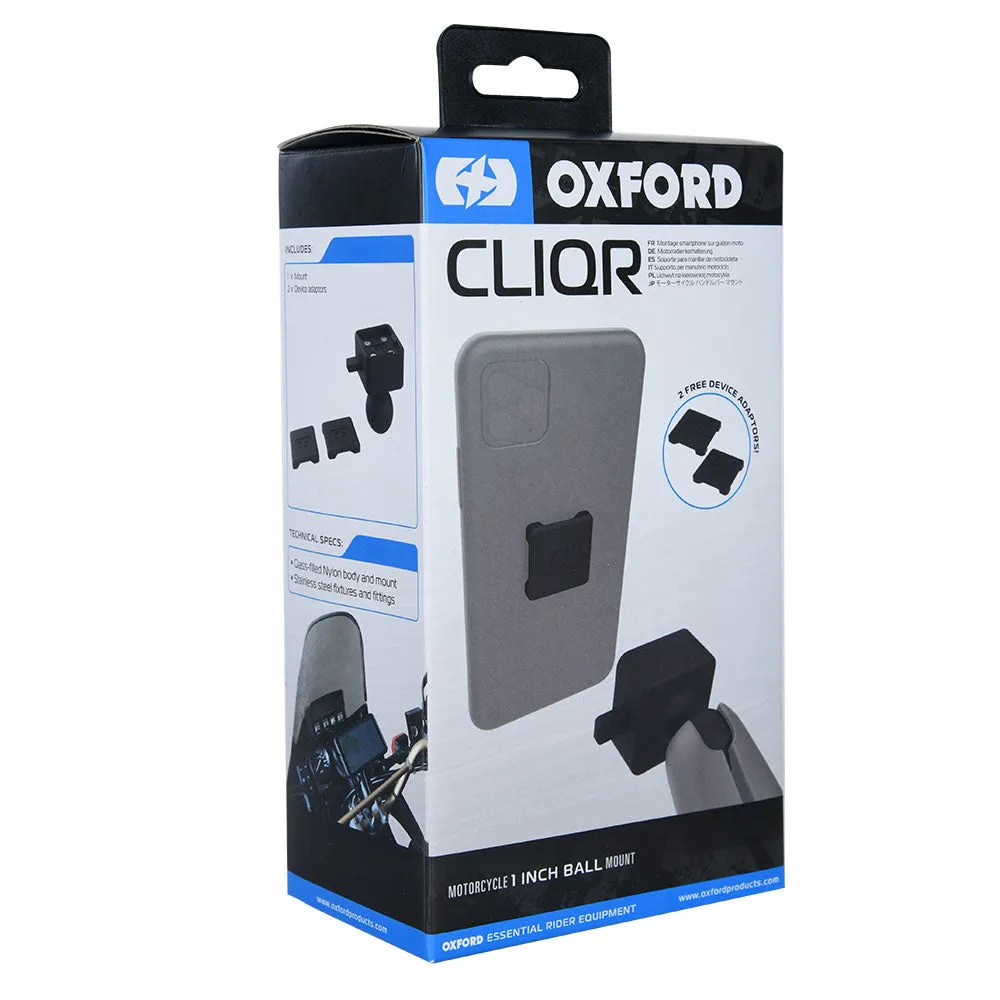 Oxford CLIQR 1inch ball mount