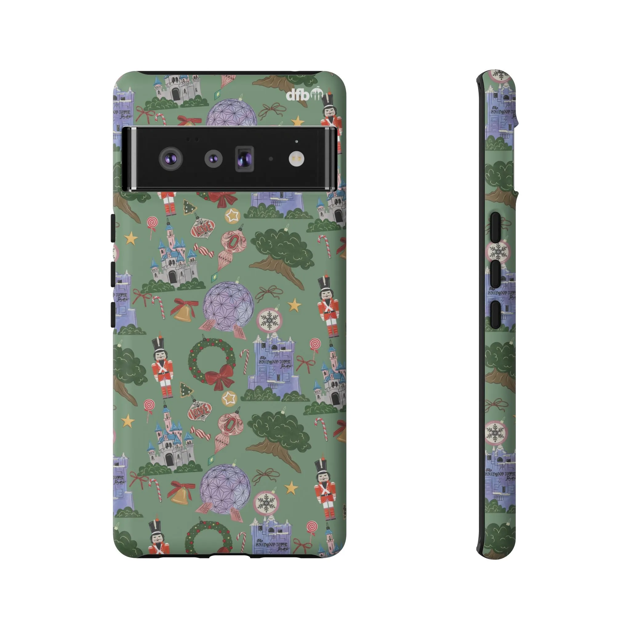 Park Icons Vintage Ornaments - Samsung Galaxy & Google Pixel Phone Case