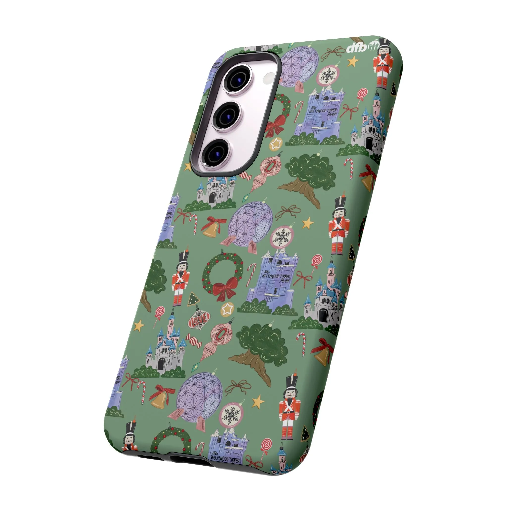 Park Icons Vintage Ornaments - Samsung Galaxy & Google Pixel Phone Case