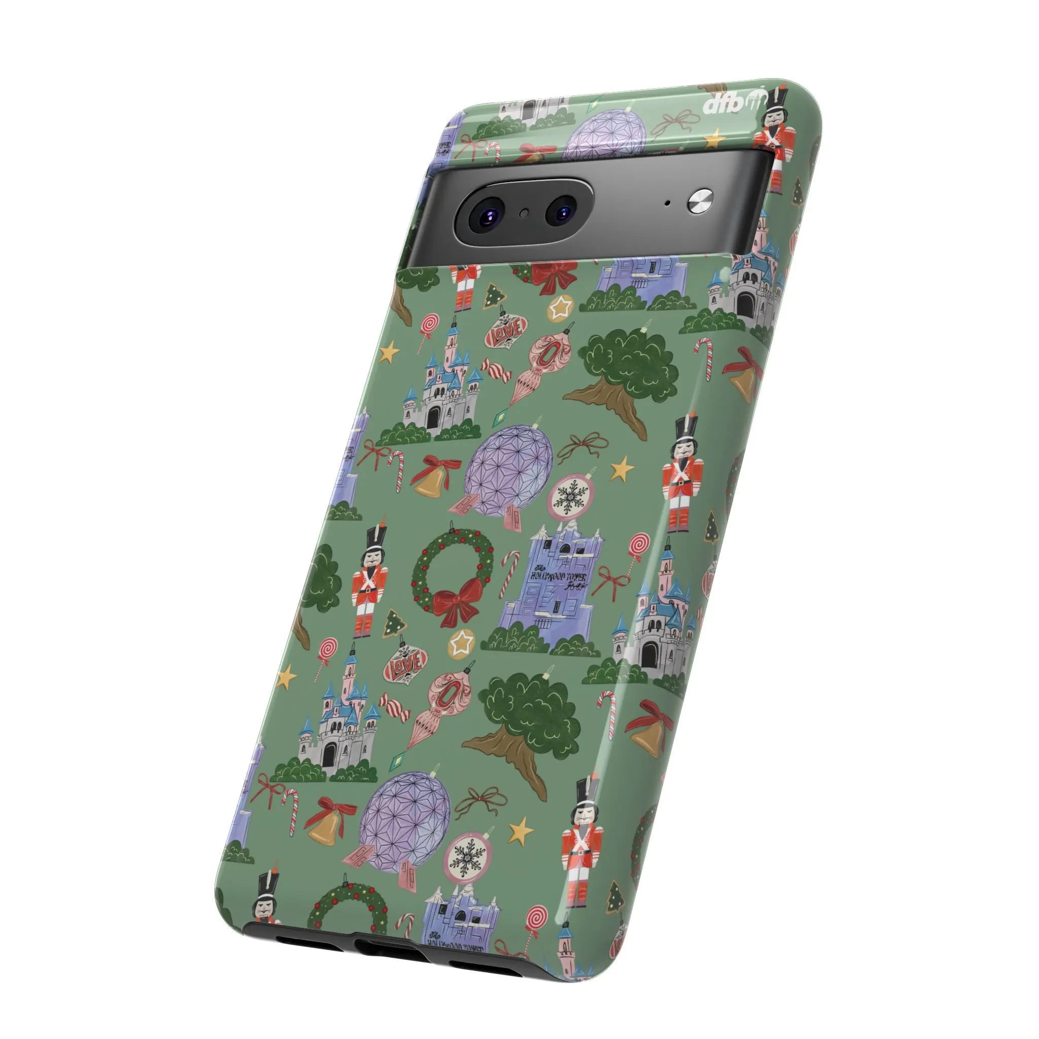 Park Icons Vintage Ornaments - Samsung Galaxy & Google Pixel Phone Case