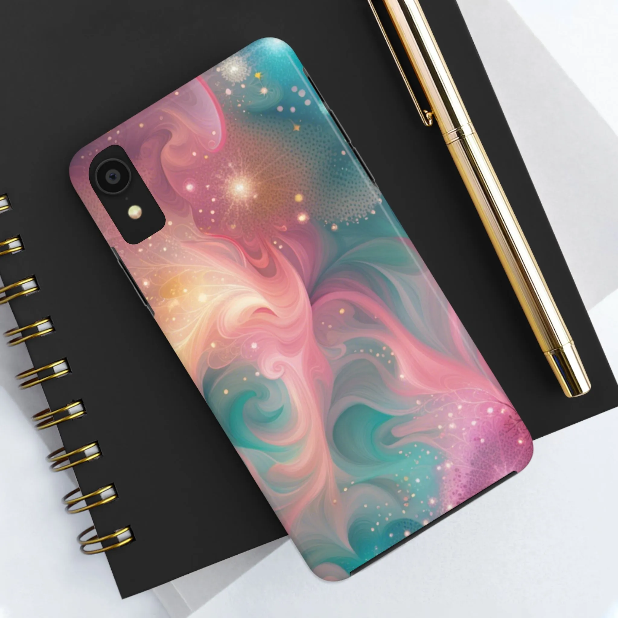 Pastel Pattern Design Tough Phone Case compatible with a large variety of iPhone models, Phone Case, Gift