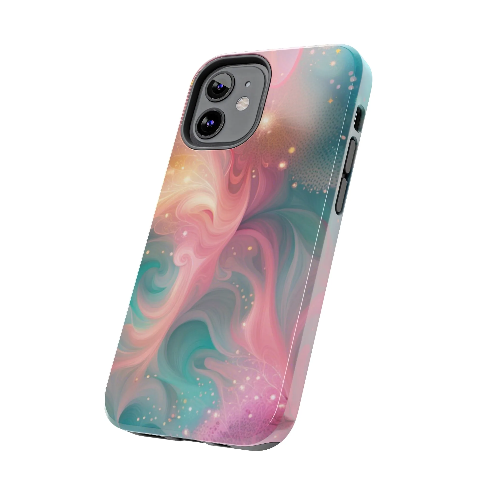 Pastel Pattern Design Tough Phone Case compatible with a large variety of iPhone models, Phone Case, Gift