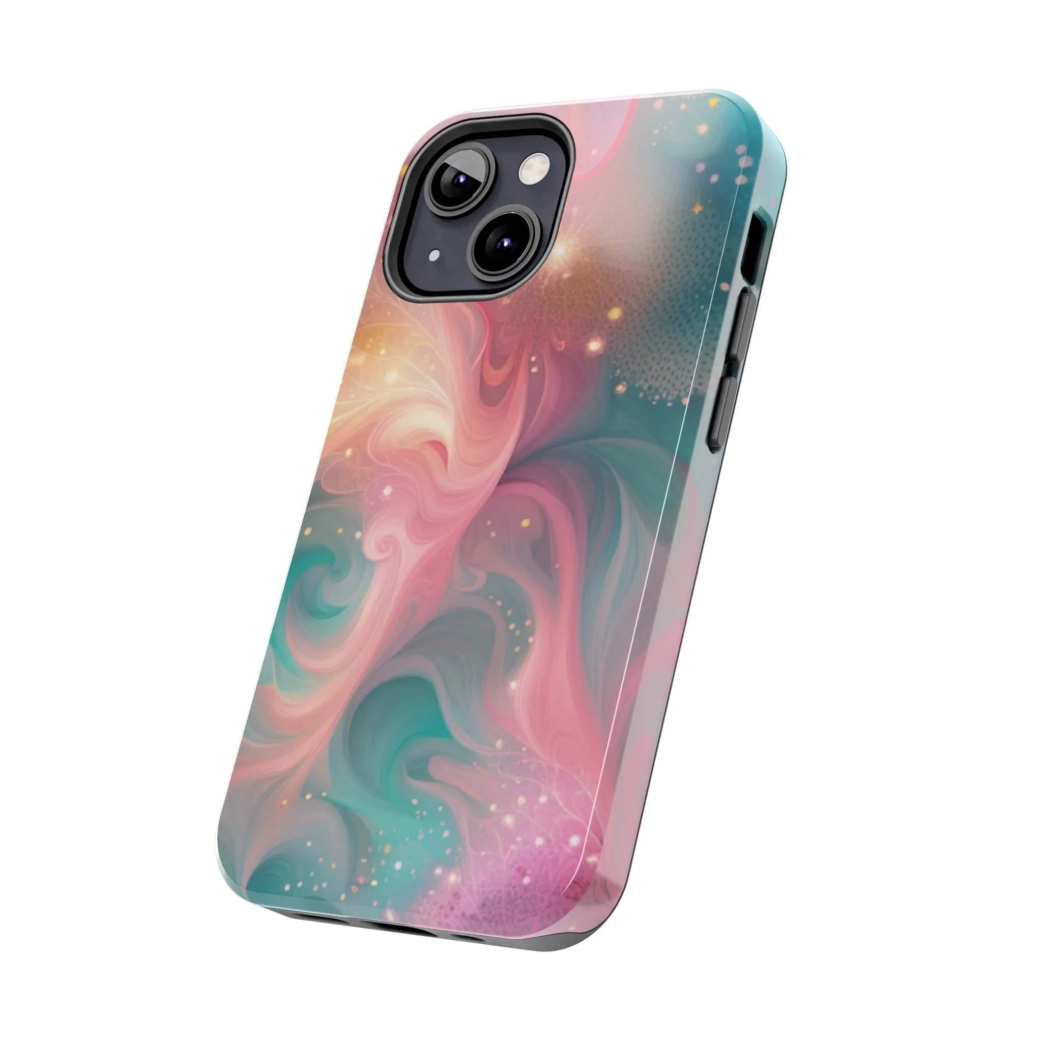 Pastel Pattern Design Tough Phone Case compatible with a large variety of iPhone models, Phone Case, Gift