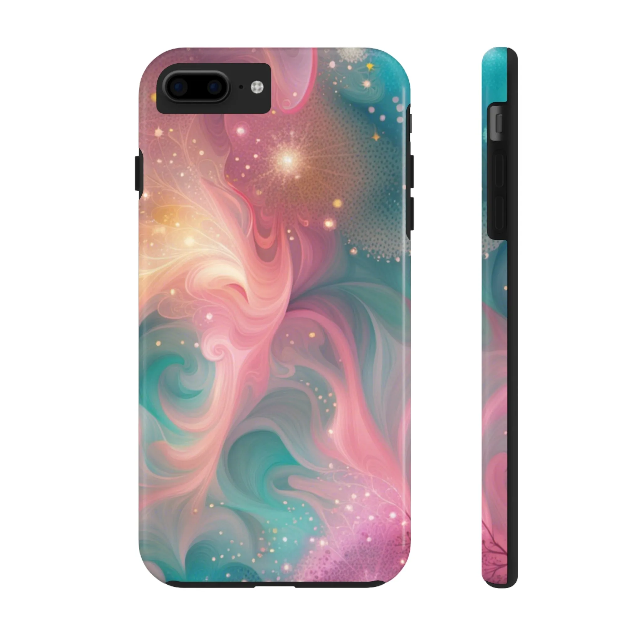 Pastel Pattern Design Tough Phone Case compatible with a large variety of iPhone models, Phone Case, Gift