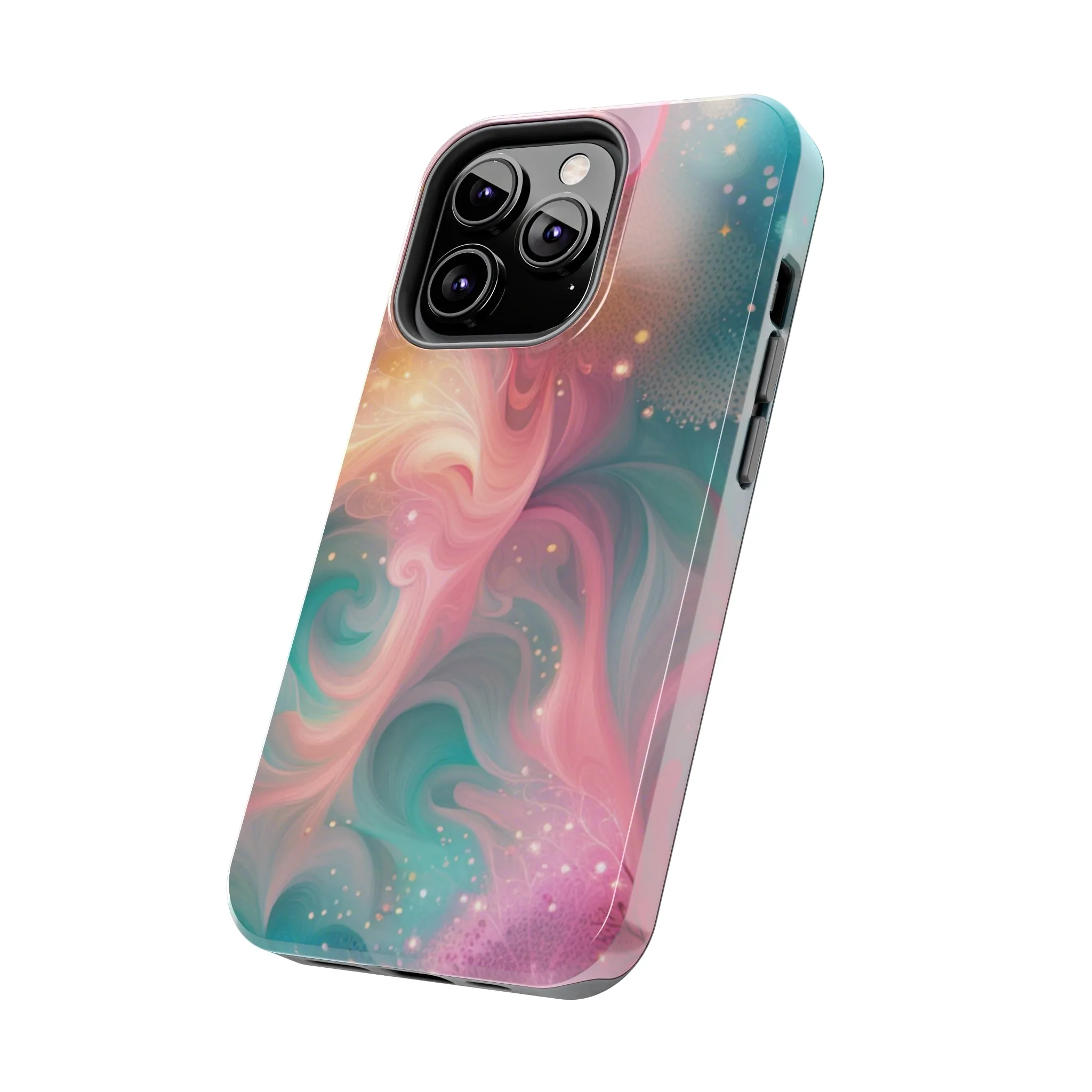 Pastel Pattern Design Tough Phone Case compatible with a large variety of iPhone models, Phone Case, Gift