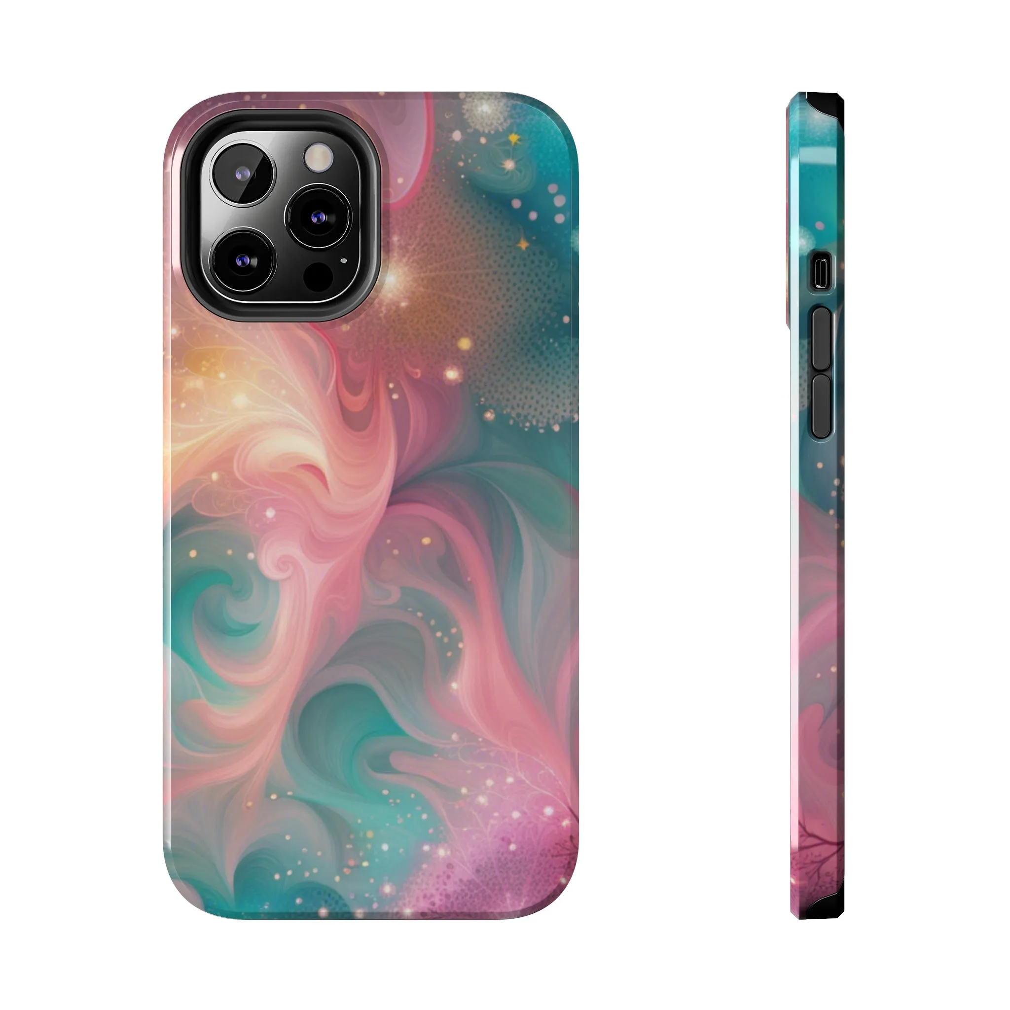 Pastel Pattern Design Tough Phone Case compatible with a large variety of iPhone models, Phone Case, Gift