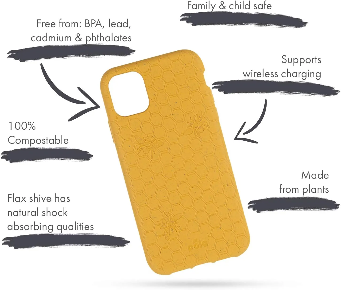 Phone Case for iPhone XR - 100% Compostable - Eco-Friendly