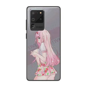 Pinkdress Girl LED Case for Samsung