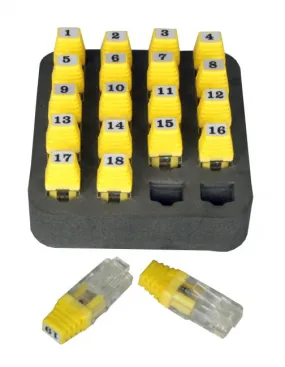 Platinum Tools T121C RJ45 19 pc Data Remote Set ID Only