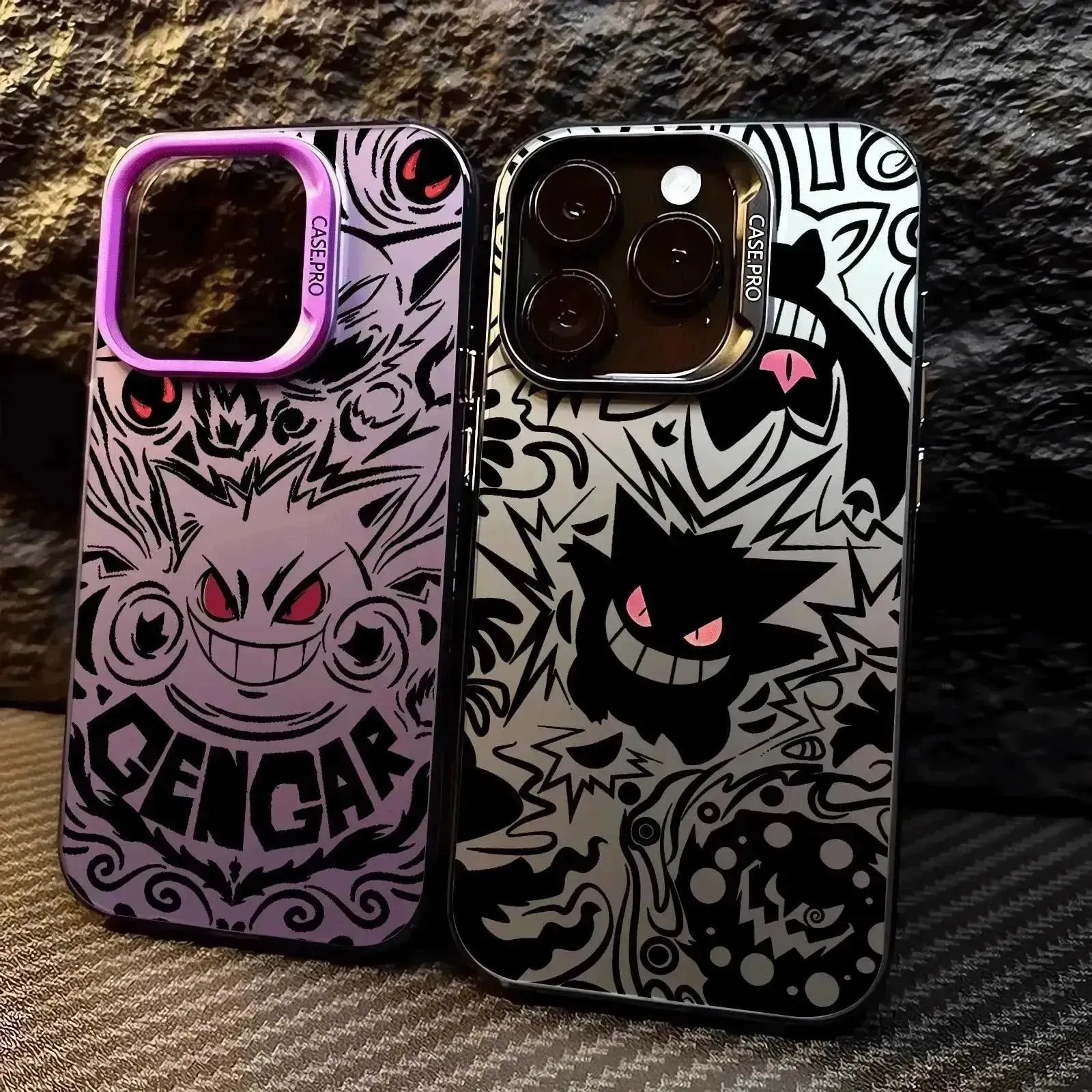 Pokemon Gengar Vivid Phone Case 2 (For iPhones)