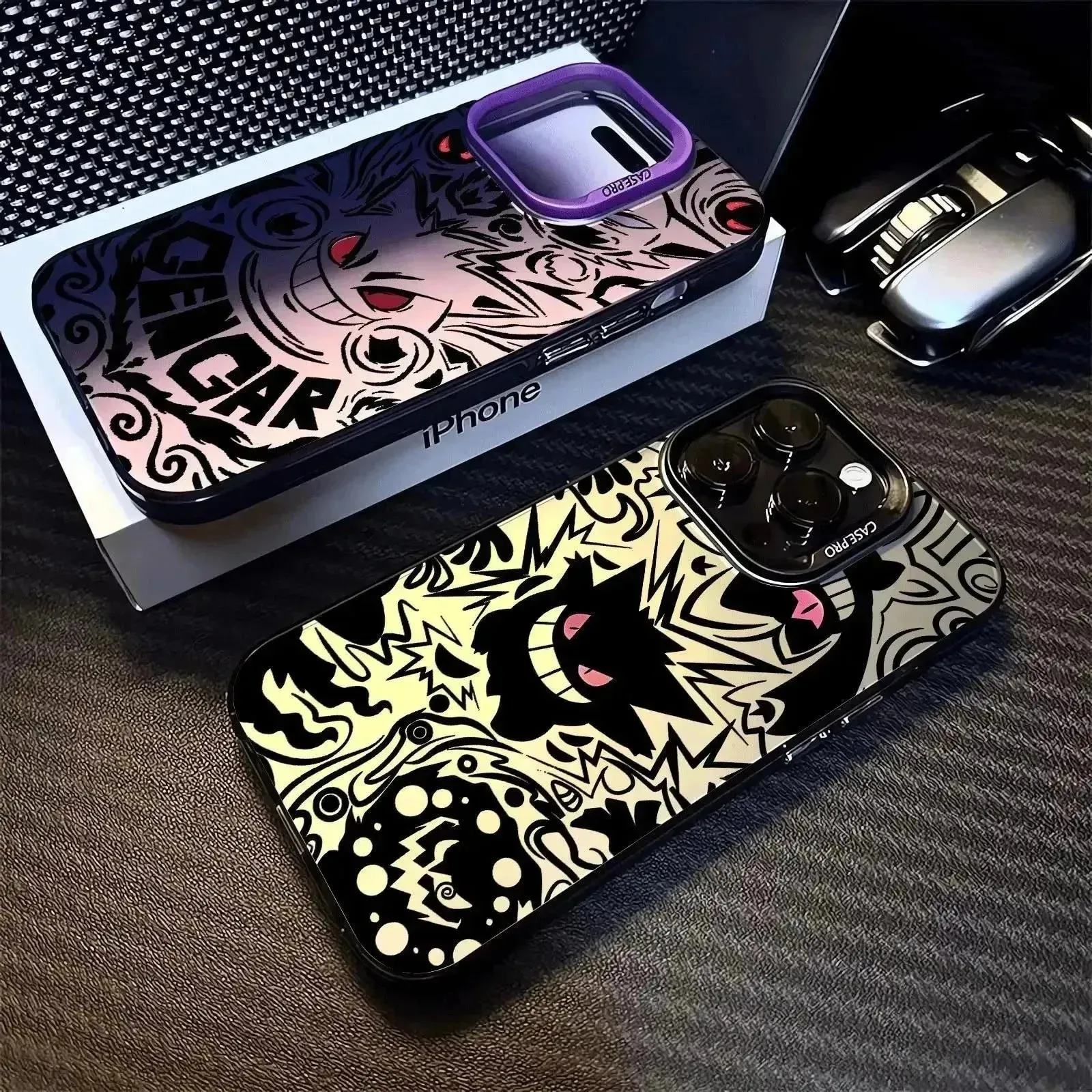 Pokemon Gengar Vivid Phone Case 2 (For iPhones)