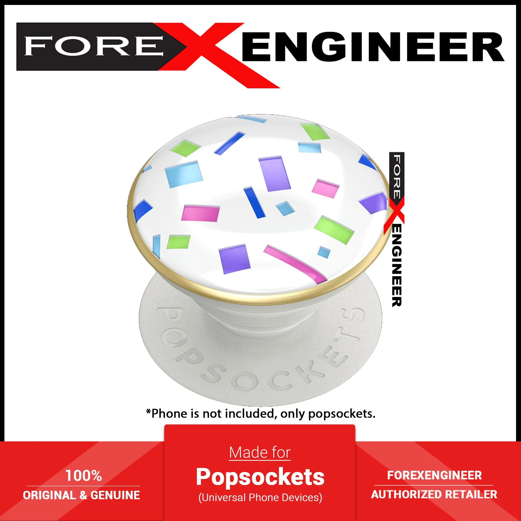 Popsockets PopGrip Luxe Swappable - Mod Lucite (Barcode : 840173720271 )