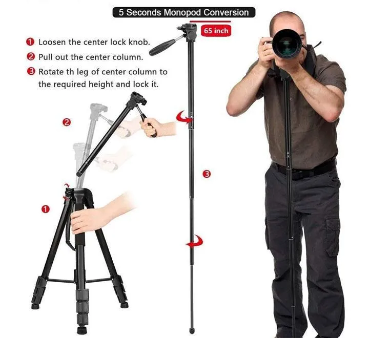 Professional Aluminium Tripod