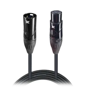 ProX XC-5PDMX100 100 Ft. DMX XLR5-M to XLR5-F High Performance Cable