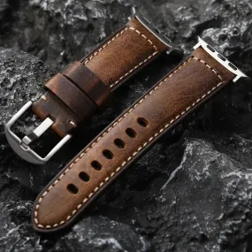 Pure Cowhide Strap Retro Style Watch Bracelet