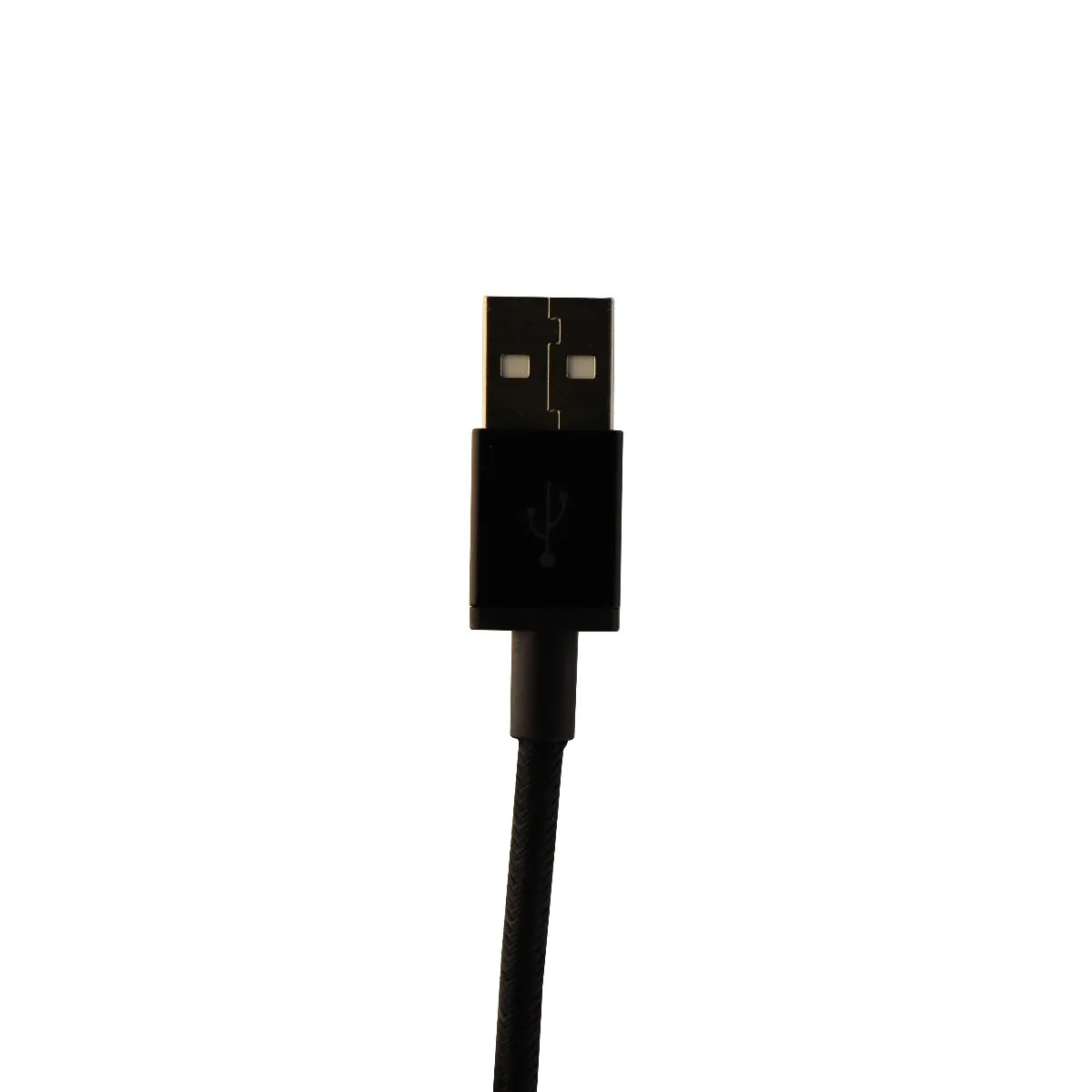 PureGear 10Ft Braided Charge & Sync Data Cable for USB-C Devices - Black