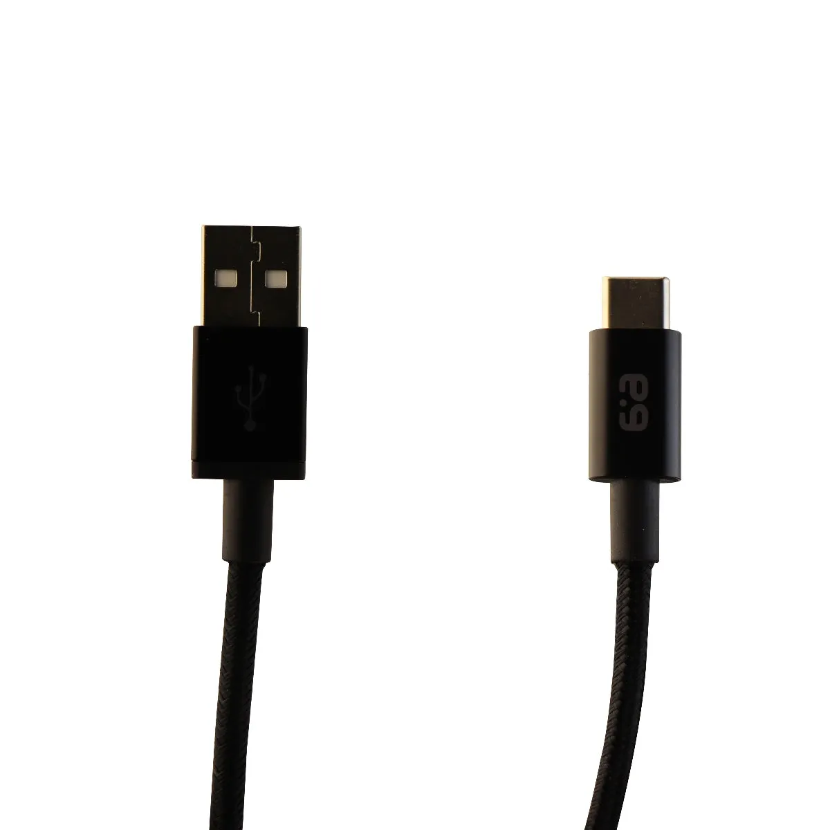 PureGear 10Ft Braided Charge & Sync Data Cable for USB-C Devices - Black