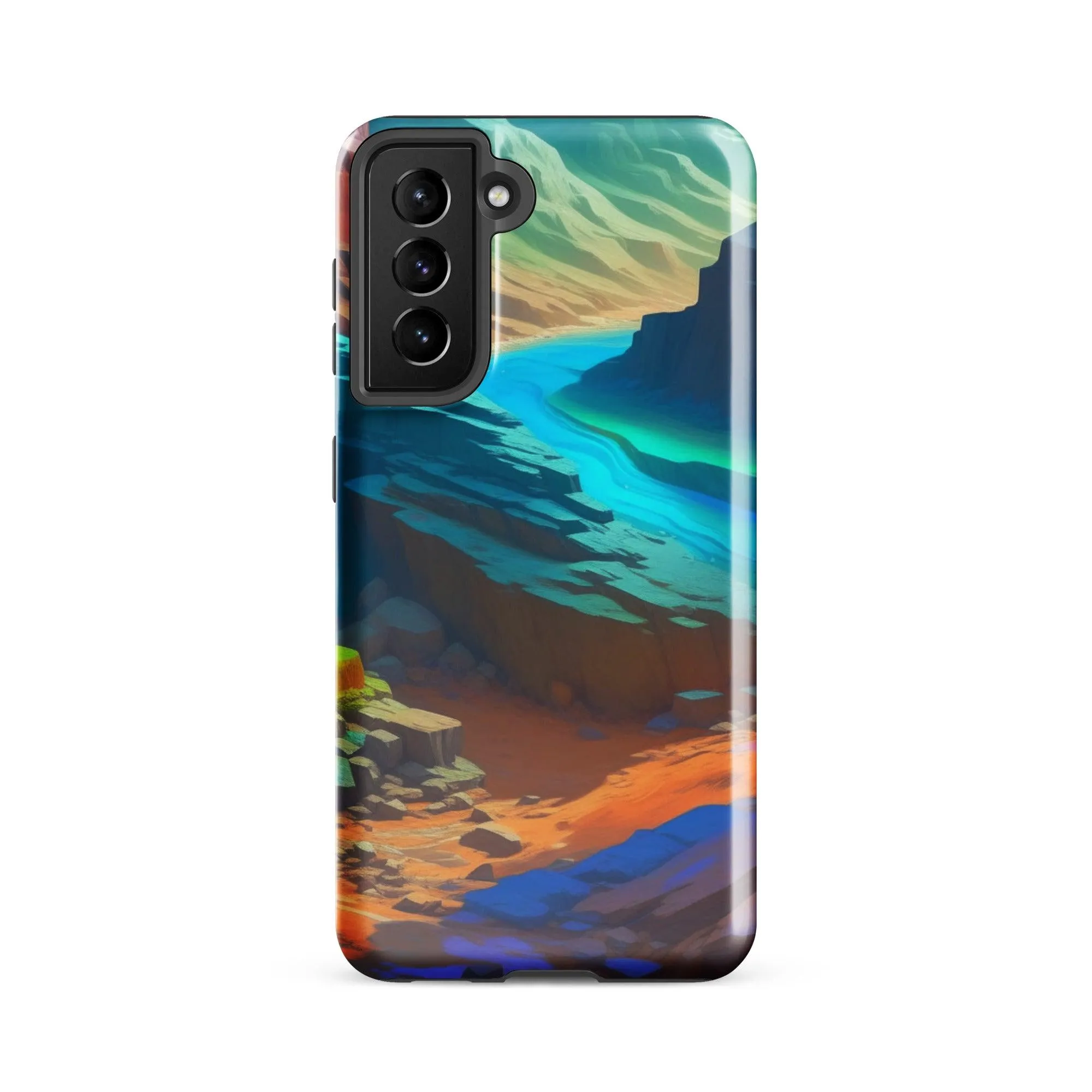 "River Flow" Tough Case for Samsung® Phones - Dual Layer Protection