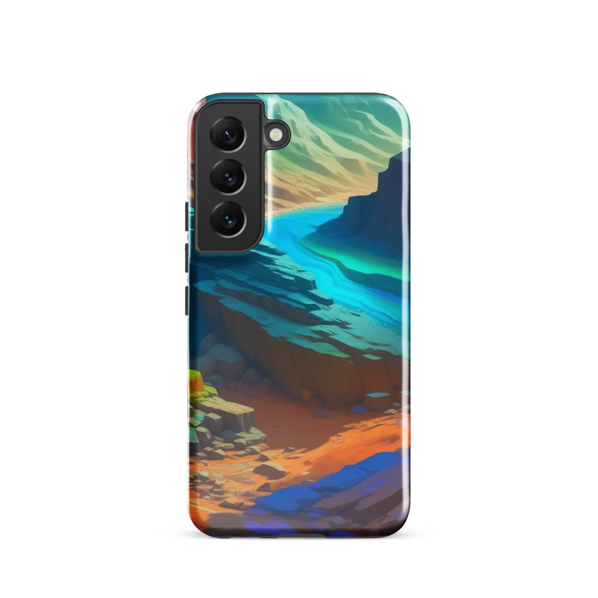 "River Flow" Tough Case for Samsung® Phones - Dual Layer Protection