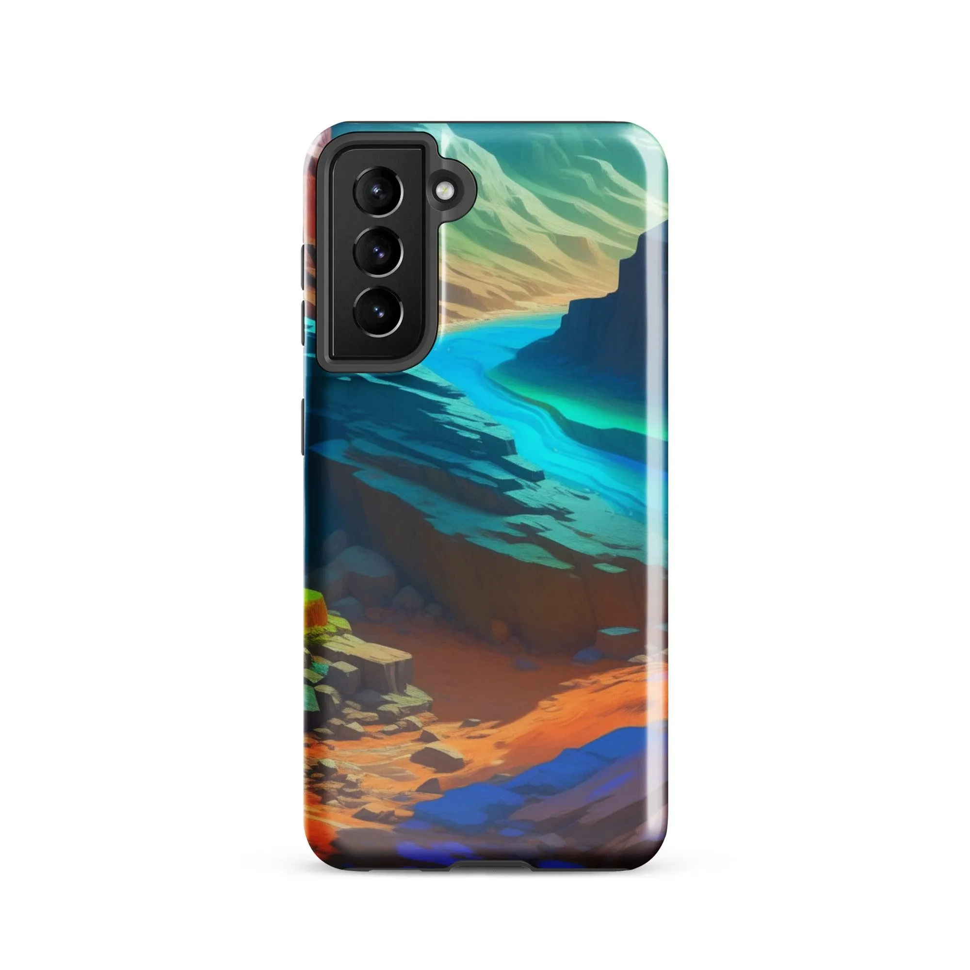 "River Flow" Tough Case for Samsung® Phones - Dual Layer Protection