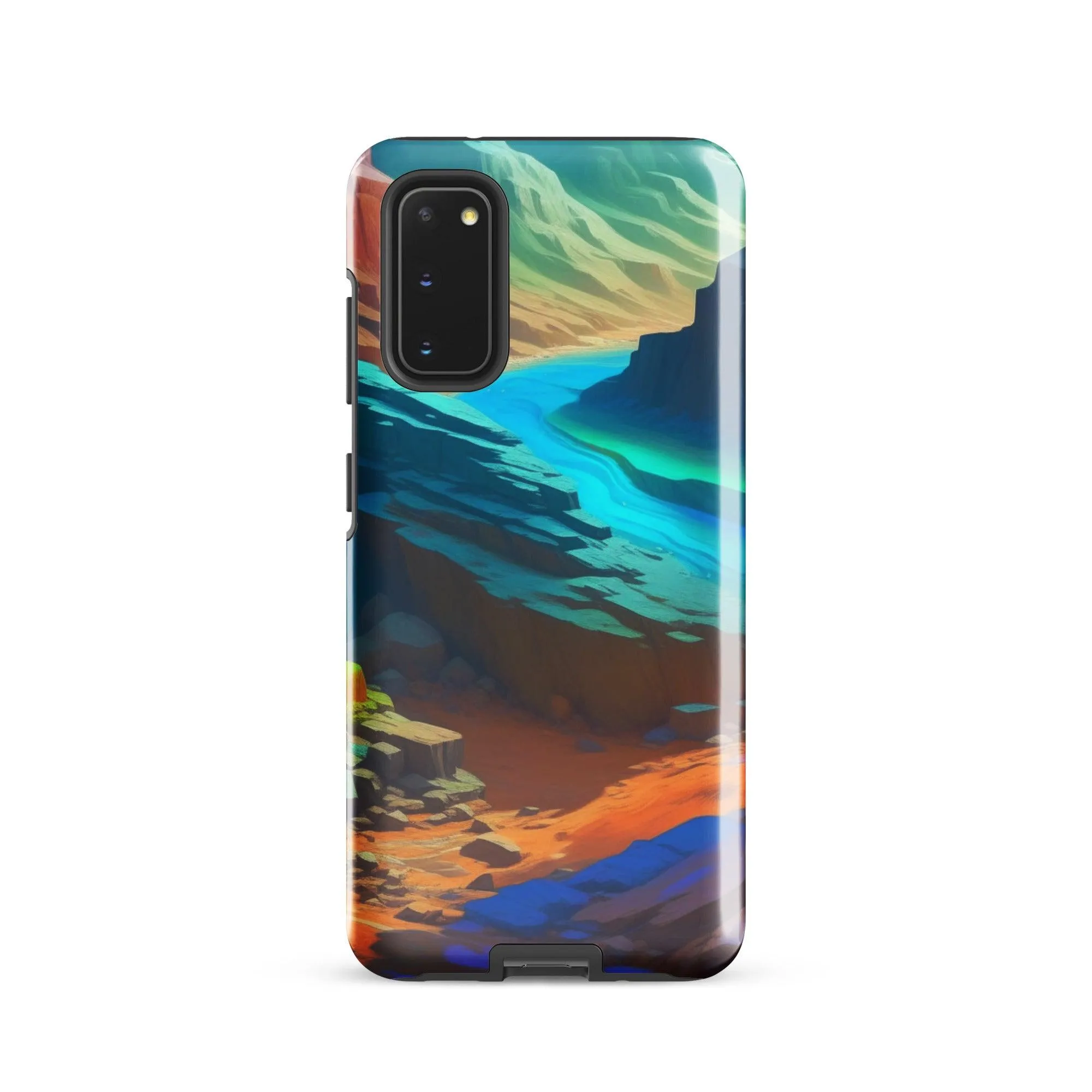 "River Flow" Tough Case for Samsung® Phones - Dual Layer Protection