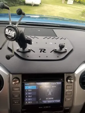 Rago Fabrication - Modular Dash Plate - 2014  Tundra