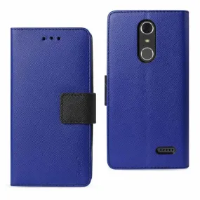 Reiko REIKO ZTE GRAND X4 3-IN-1 WALLET CASE IN NAVY