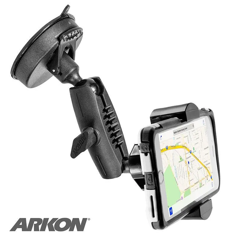 RoadVise® Phone Holder with Suction Mount and Adjustable Arm