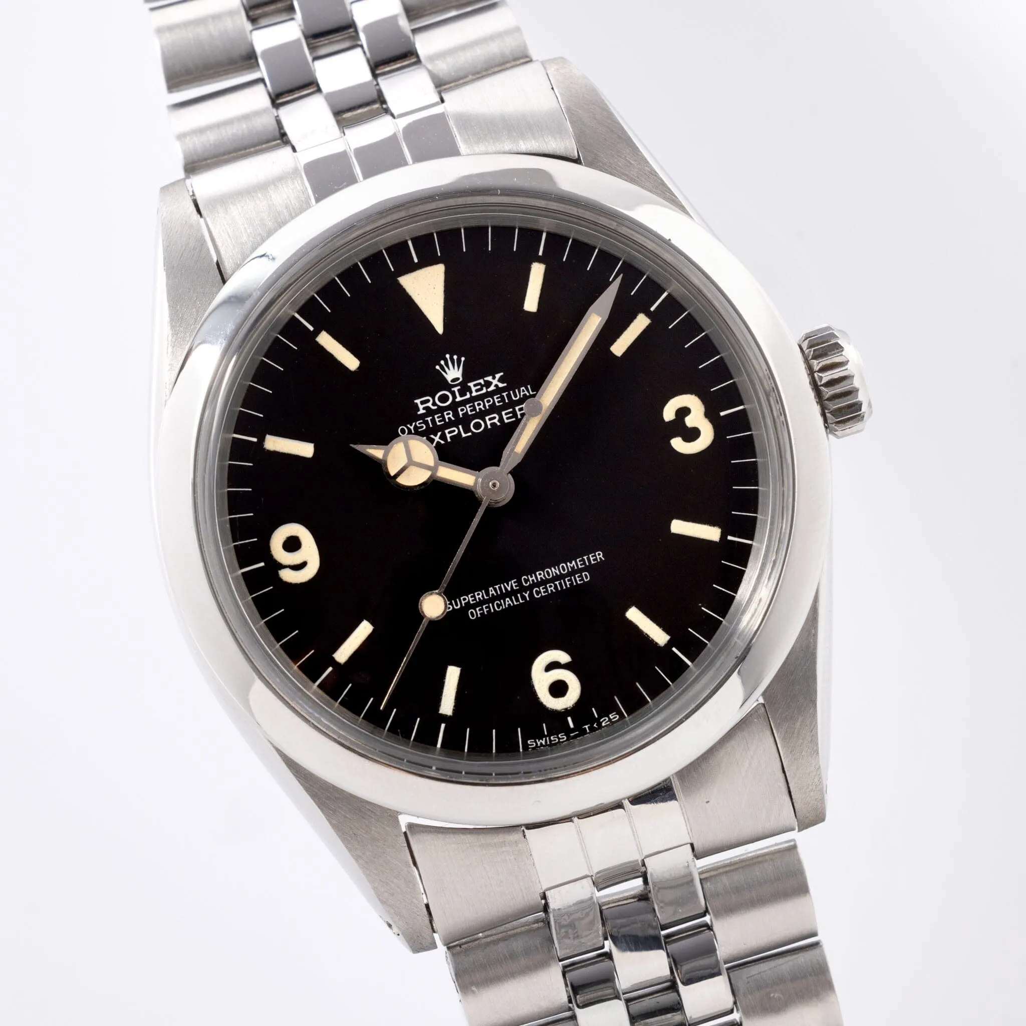 Rolex Explorer Mk1 Frog Foot Dial Reference 1016