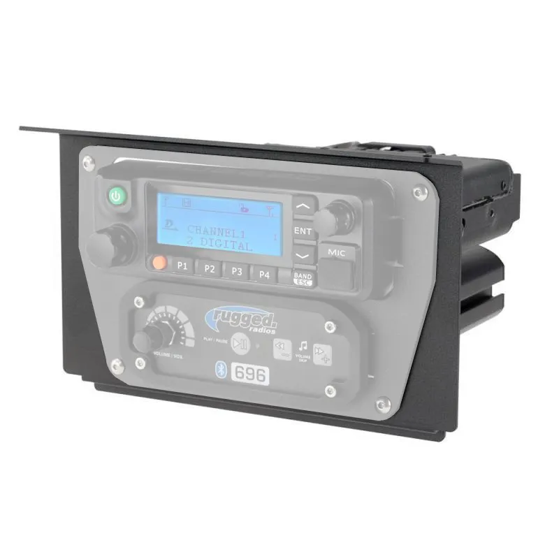 Rugged Radios Polaris XP1 Multi-Mount Kit - Black